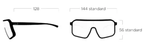 Cycling glasses for men and women in small size from suplest and ILEVE District